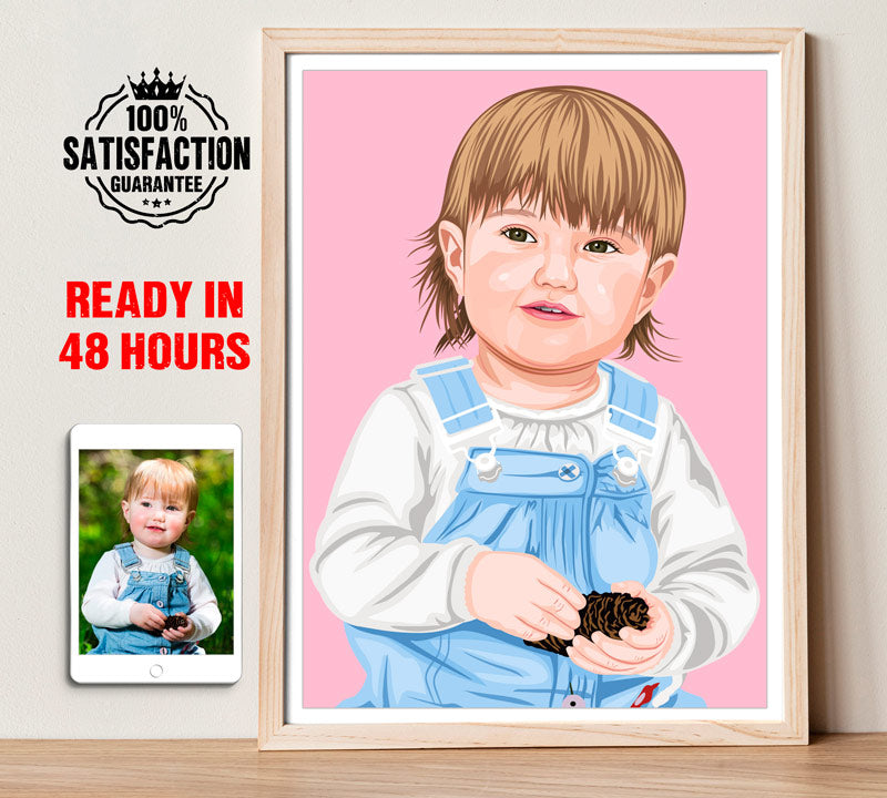 Realistic Couple Portrait Art